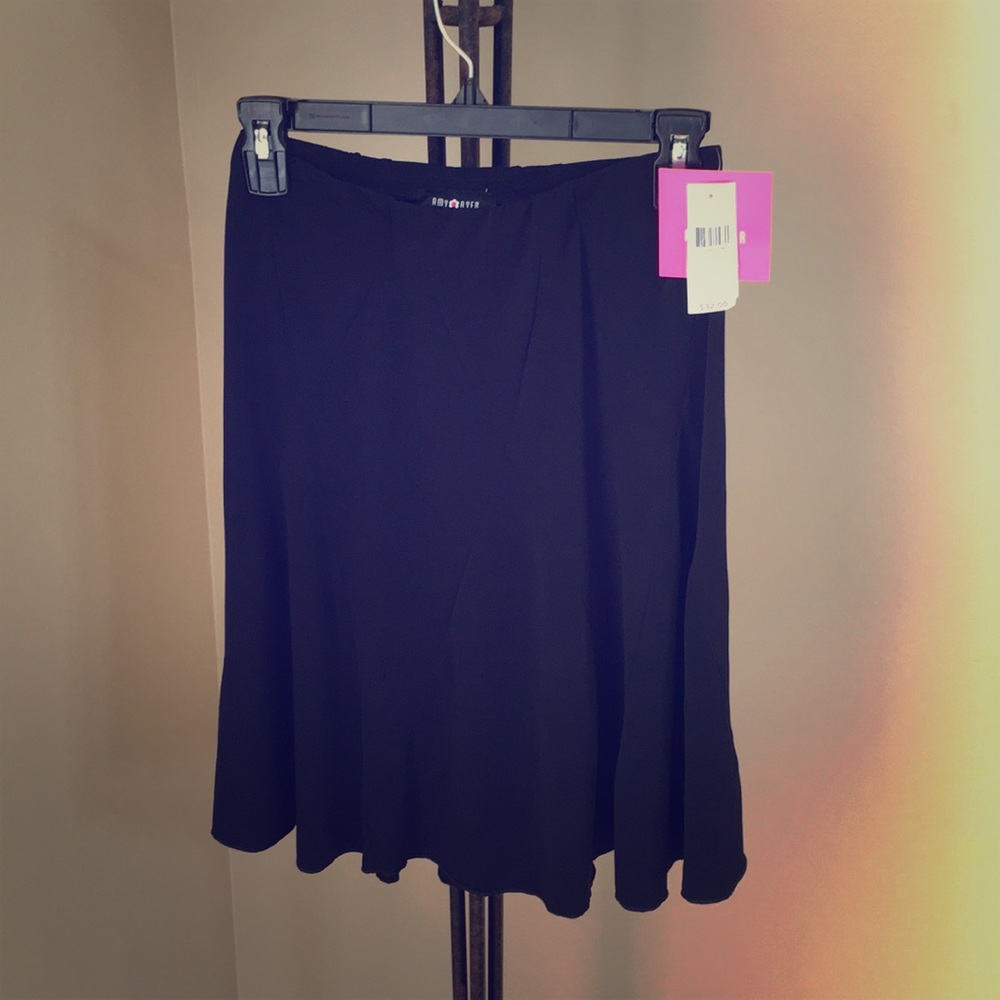 Amy byer black skirt